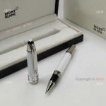 Replica Montblanc John F. Kennedy JFK White Rollerball Pen - NEW